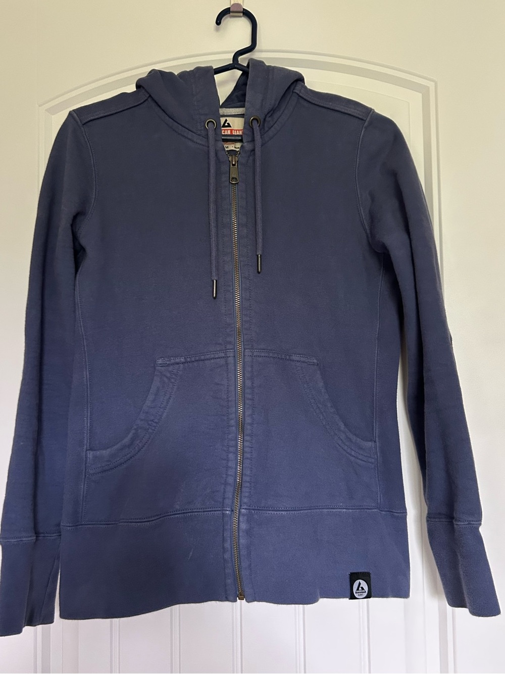 American Giant Navy Blue Hoodie Women’s Medium